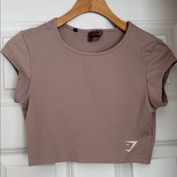 Gymshark Tops - Gymshark Women's Dusty Pink Crop Top
